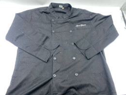 Black chef's shirt Black chef's shirt