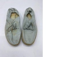 Soludos Womens Espadrille Flat Shoes Gray Brown Lace