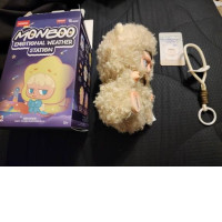 Monboo weather station toy with box and keychain