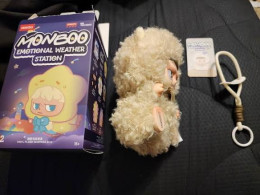 Monboo weather station toy with box and keychain
