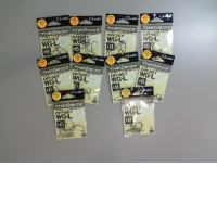 Set of 10 The orize Fishing hooks, number 6-5 pack, number 8-5 pack