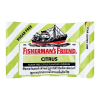 Fisherman's Friend Sugar-Free Citrus Lozenges 22 g. Fisherman's Friend Sugar-Free Citrus Lozenges 22 g.