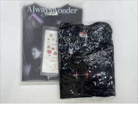 Set of 2 Black short-sleeved round neck T-shirt 