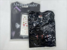 Set of 2 Black short-sleeved round neck T-shirt 