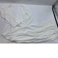 Women's white long dress