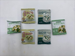 Set of 6 Japanese seaweed soup powder