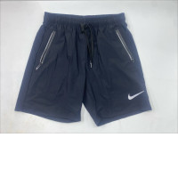 Men's black athletic shorts