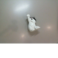 Ceramic cat figurine