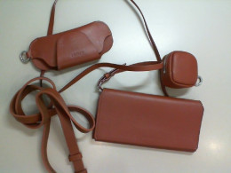 Set: Bag + additional case for small items + glasses case