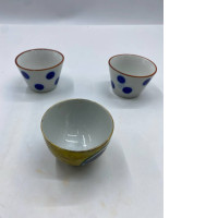 Set of 3 Glass, Japanese tea glass 