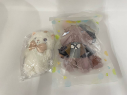 Set of 2 plush toys