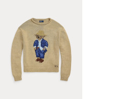 sweater with a bear image