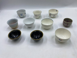 Set of 10 Glass, Japanese hot tea glass Set of 10 Glass, Japanese hot tea glass