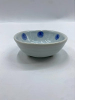 Small Japanese Tobeware bowl with three legs