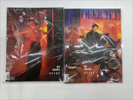 Set of 2 L'OFFICIEL HOMME gazine featuring Chinese singer and actor Cai Xukun.