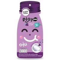Set of 2 Playmore - Grape and Menthol Flavored Candy Sachet 12g.	