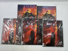 Set of 5 L'Officiel Hommes magazine "Men Observed" issue