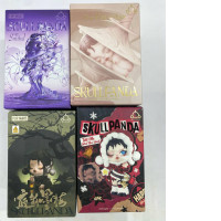 Set of 4 POP MART SKULLPANDA The Feast Begins Series Figures	 