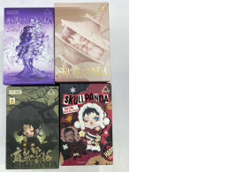 Set of 4 POP MART SKULLPANDA The Feast Begins Series Figures	 