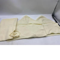 Set of 3 Girls' cream colored knitted sweaterv 