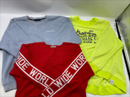 Set of 3 Women's long-sleeved round neck sweater 