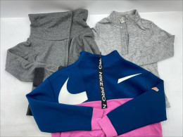 Set of 3 Women's long-sleeved round neck zip-up sweater