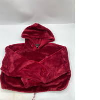 Women's red long-sleeved hooded sweatshirt Women's red long-sleeved hooded sweatshirt