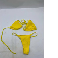 Yellow bikini