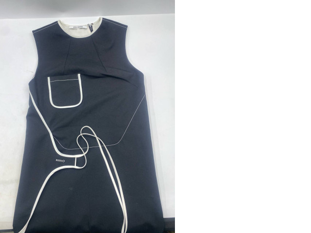 Black sleeveless round neck shirt Black sleeveless round neck shirt