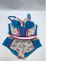 Floral bra and panty set from Victoria's Secret