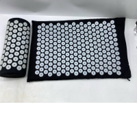 Massager Cushion Massage Yoga Mat Acupressure Relieve Pain Stress Back Body Pain Spike Mat Acupuncture Mat and Pillow Set