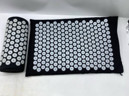 Massager Cushion Massage Yoga Mat Acupressure Relieve Pain Stress Back Body Pain Spike Mat Acupuncture Mat and Pillow Set