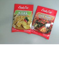 Set of 2 seasonings Enak Eco Kare. Ayam Woku