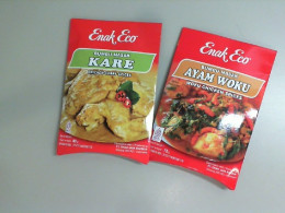 Set of 2 seasonings Enak Eco Kare. Ayam Woku