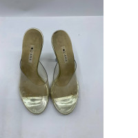 Women's gold high heels