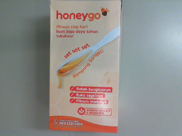 Honeygo Honey 25 pack in box Honeygo Honey 25 pack in box