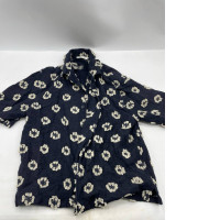 Black shortsleeved shirt with pattern Black shortsleeved shirt with pattern