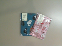 Set of 2 notepads with cats