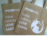 Set of 2 fabric bags