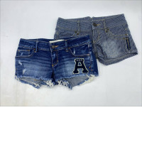 Set of 2 Women's denim shorts