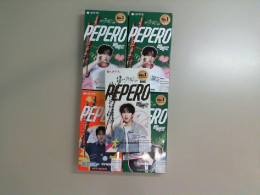 Set of 5 packs of Pepero chocolate-covered cookies Set of 5 packs of Pepero chocolate-covered cookies