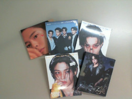 A set of 5 photo albums featuring Korean pop stars.