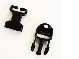 Plastic fastening clips (replacement parts), 2 pcs.