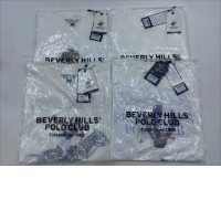 Set of 4 white BEVERLY HILLS POLO CLUB t shirts