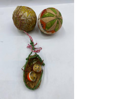 Set of 3 Japanese toy balls 