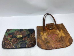 Set of 2 leather bag