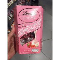 Lindt Lindor Chocolate Truffles - Strawberries & Cream 200g 