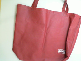 Red fabric bag