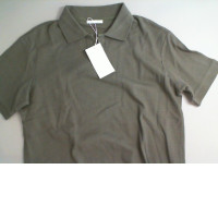 Green men's polo shirt