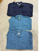 Set of three denim shirts